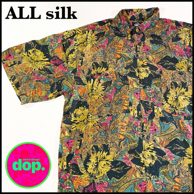 ▼ jungle color all silk shirt ▼ 0