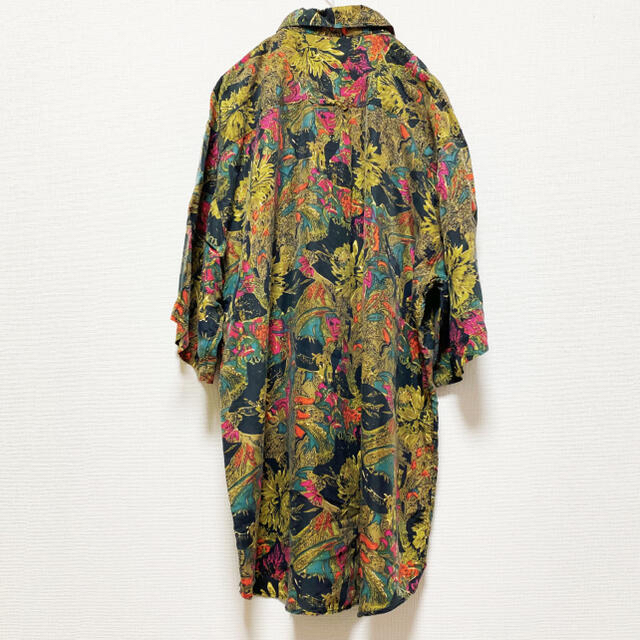 ▼ jungle color all silk shirt ▼ 2