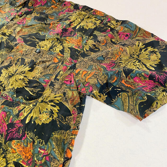 ▼ jungle color all silk shirt ▼ 4
