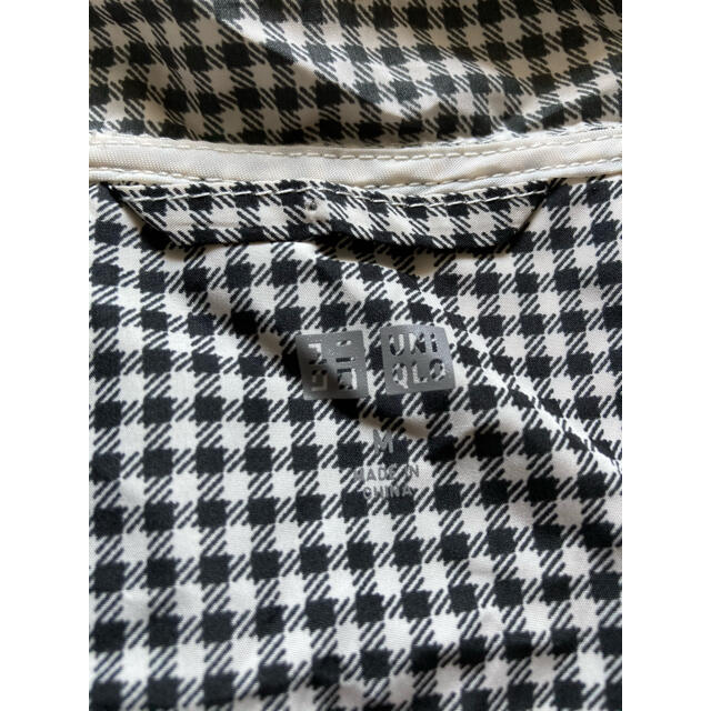 UNIQLO(ユニクロ)のユニクロレディースパーカーMギンガムチェック レディースのジャケット/アウター(その他)の商品写真