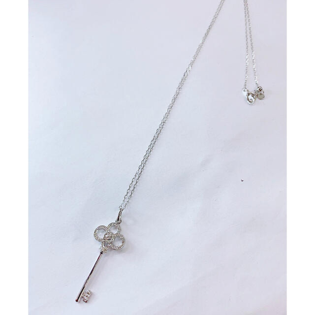 ★高級 あこや真珠8mm★✨&ダイヤモンドK18WGネックレスペンダント45cm