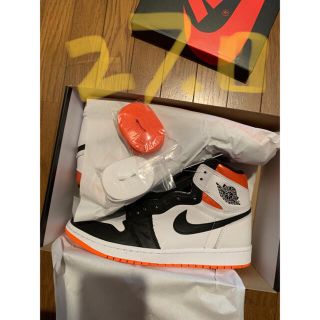 ナイキ(NIKE)の27.0cm NIKE AIR JORDAN 1 ELECTRO ORANGE(スニーカー)