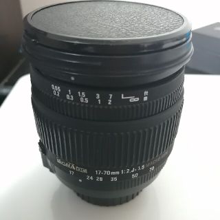 シグマ(SIGMA)のSIGMA 17-70mm 1:2.8-4.5 ジャンク品(レンズ(ズーム))