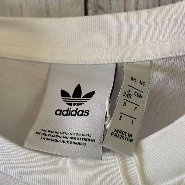 adidas(アディダス)の新品 タグ付き adidas アディダス Tシャツ デカロゴ ビックシルエット メンズのトップス(Tシャツ/カットソー(半袖/袖なし))の商品写真