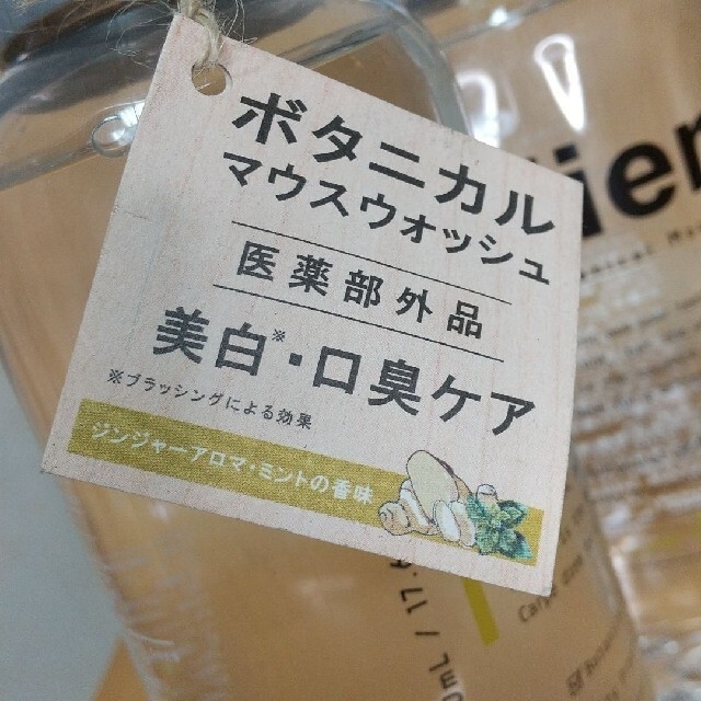 ディエム ボタニカル マウスウォッシュ ローズ1本ジンジャー2本の