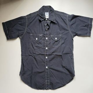 【新品◆USA製デッドストック】POST ポストオーバーオールズ 半袖シャツ M