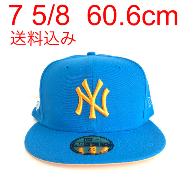 New Era Cap ツバ裏オレンジ 5/8 ニューエラ ヤンキース キャップ