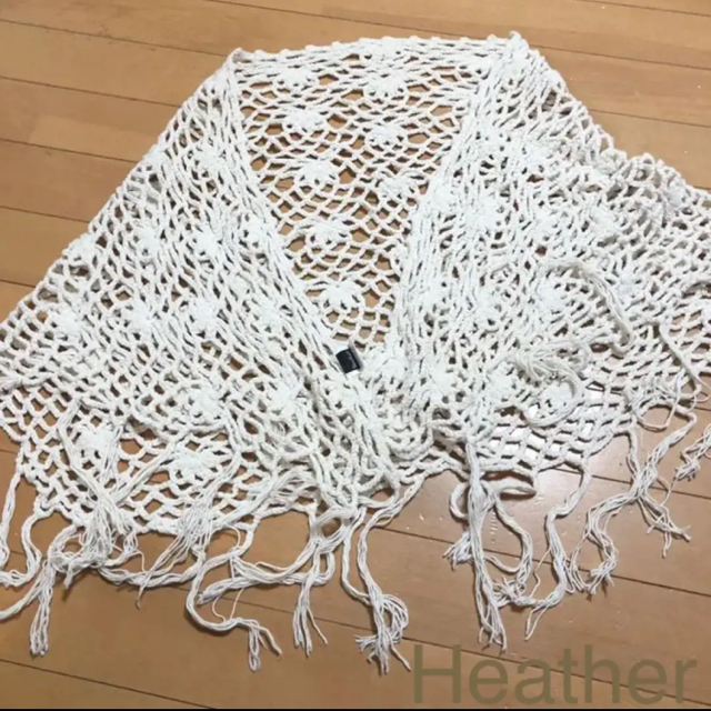 heather(ヘザー)のヘザー　大判ショール　ストール　羽織り レディースのファッション小物(ストール/パシュミナ)の商品写真