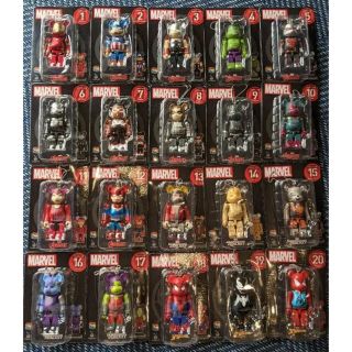 メディコムトイ(MEDICOM TOY)のベアブリック Happyくじ BE@RBRICK MARVEL　ハッピーくじ(キャラクターグッズ)