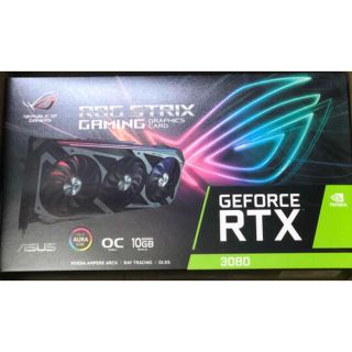 エイスース(ASUS)の新品未開封 ASUS ROG-STRIX-RTX3080-O10G-GAMING(PCパーツ)