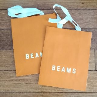 ビームス(BEAMS)のBEAMS ショッパー 紙袋 2袋(ショップ袋)