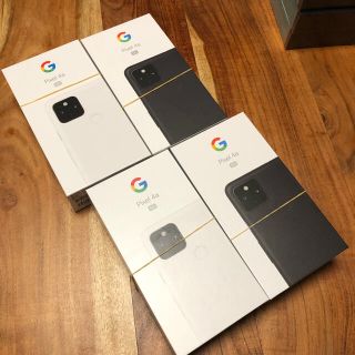 グーグルピクセル(Google Pixel)の【4台セット】Pixel4a5G 128GB SIMフリー　新品未使用(スマートフォン本体)