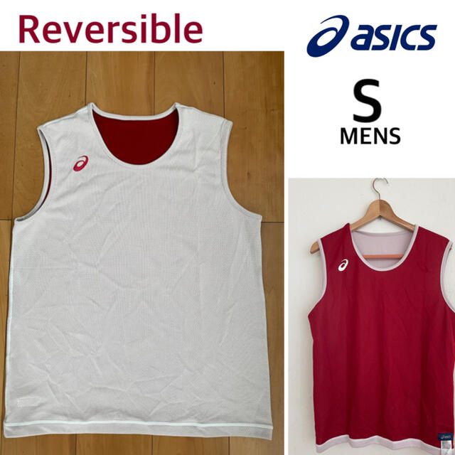 asics(アシックス)の新品 asics リバーシブルシャツ メンズS スポーツ/アウトドアのスポーツ/アウトドア その他(バレーボール)の商品写真