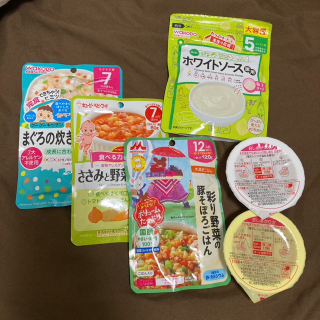 キユーピー(キユーピー)の離乳食レトルトセット(7ヶ月〜1歳) ⭐️品数追加⭐️ キッズ/ベビー/マタニティの授乳/お食事用品(その他)の商品写真