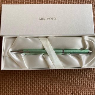 ミキモト(MIKIMOTO)のまめしば様専用 ミキモト　ボールペン　黒(ペン/マーカー)