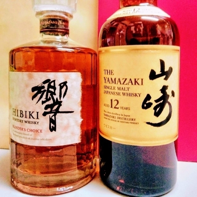 サントリー(サントリー)の山崎１２年２本&響ブレンダーズ６本 食品/飲料/酒の食品(その他)の商品写真