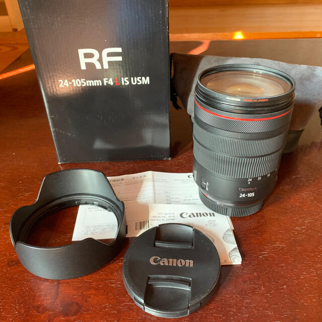 Canon RF 24-105mm F4 L IS USM フィルター付き