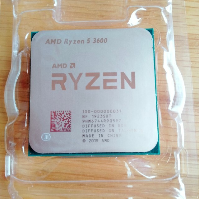 Ryzen 5 3600 CPU単体