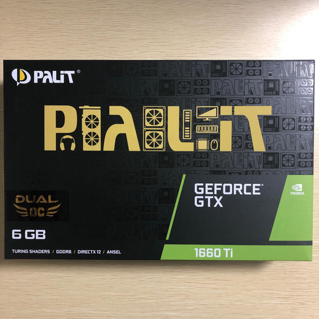 【・動作OK】GeForce GTX1660Ti 6GB Dual OC