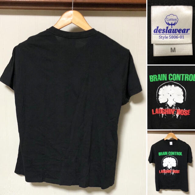 ART VINTAGE(アートヴィンテージ)のLAUGHIN' NOSE ラフィンノーズ BRAIN CONTROL Tシャツ メンズのトップス(Tシャツ/カットソー(半袖/袖なし))の商品写真