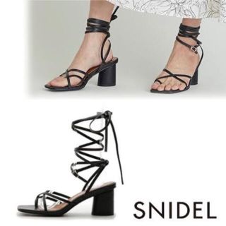 スナイデル(SNIDEL)のsnidel レースアップサンダル　(サンダル)