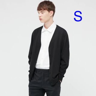 ユニクロ(UNIQLO)のユニクロ エアリズム UVカットカーディガン Sサイズ／ブラック 新品！(カーディガン)