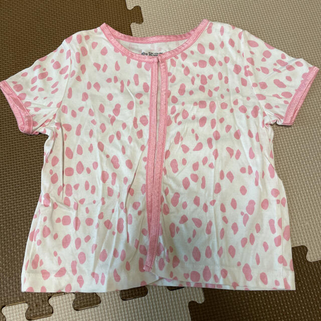 BeBe(ベベ)のダルメシアン柄羽織り キッズ/ベビー/マタニティのキッズ服女の子用(90cm~)(カーディガン)の商品写真