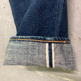 EVISU - 美品！EVISU 縦カモメセルビッチデニム！刺繍ペイントカモメ