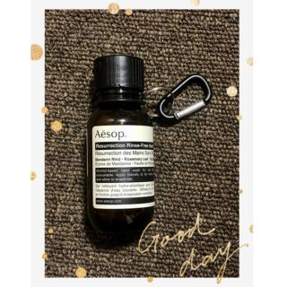 イソップ(Aesop)のAesop リンスフリー ハンドウォッシュ 50mlの携帯ホルダー⭐︎ブラックB(ハンドクリーム)