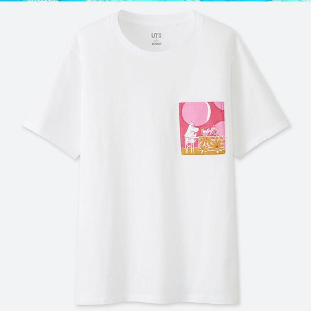 UNIQLO(ユニクロ)のムーミン✖️UNIQLO 鈴木マサルデザインTシャツ(M) レディースのトップス(Tシャツ(半袖/袖なし))の商品写真