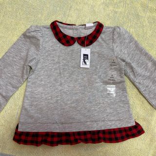 ベビーギャップ(babyGAP)のベビーギャップ　赤チェック(Tシャツ/カットソー)