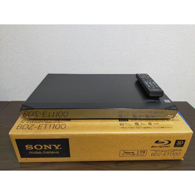 SONY ブルーレイディスクレコーダー BDZ-ET1100 日本未入荷 63.0%OFF
