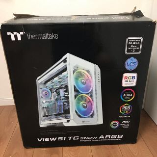 専用☆へれこ様　専用☆thermaltake pcケース  白　フルタワー(PCパーツ)