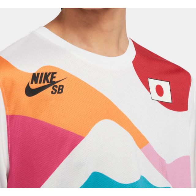 トップスM NIKE SB PARRA CREW JERSEY JAPAN 堀米着用