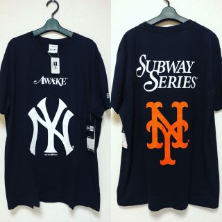 ニューエラー(NEW ERA)のAWAKE × NEW ERA ヤンキース メッツ サブウェイシリーズ Tシャツ(Tシャツ/カットソー(半袖/袖なし))