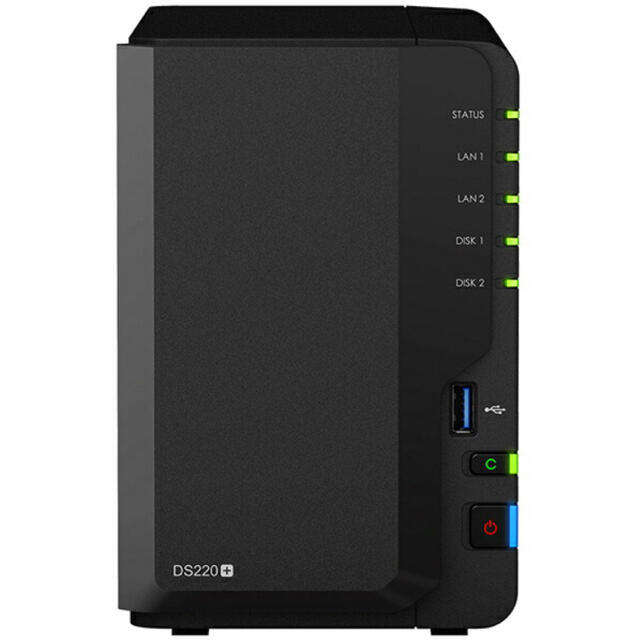 Synology DS220+ DiskStation ビジネス向け  スマホ/家電/カメラのPC/タブレット(PC周辺機器)の商品写真