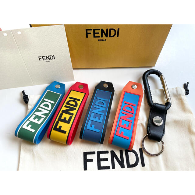 Fendi フェンディ　タグ キーホルダー　バッグチャーム　セット　　正規品