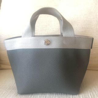 エルベシャプリエ(Herve Chapelier)のエルベシャプリエ Herve Chapelier 701GP グラニ×シルバー (トートバッグ)