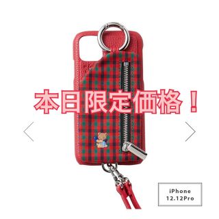 ファミリア(familiar)の新品未使用 familiar×ajew iPhoneケース ファミリアエジュー(iPhoneケース)