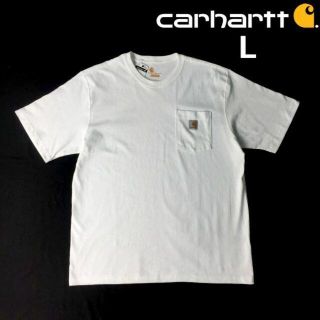 カーハート(carhartt)のカーハート 半袖 Tシャツ オリジナルフィット(L)白 181218(Tシャツ/カットソー(半袖/袖なし))