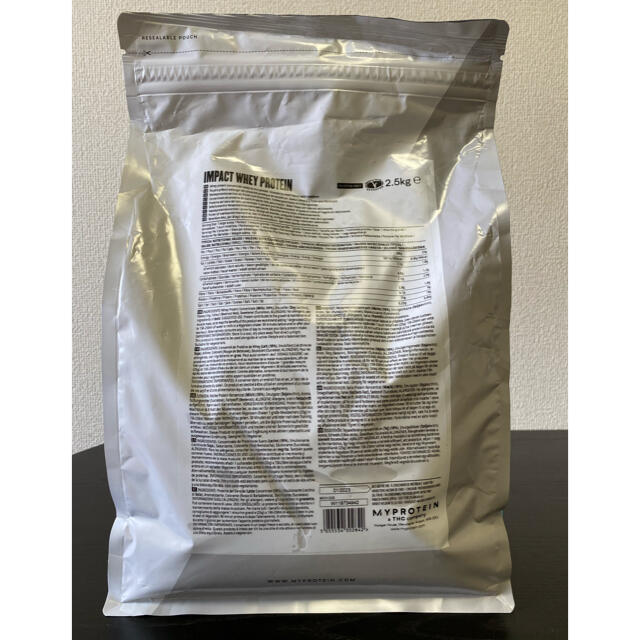 MYPROTEIN(マイプロテイン)のマイプロテイン ストロベリークリーム味 2.5kg インパクトホエイプロテイン 食品/飲料/酒の健康食品(プロテイン)の商品写真