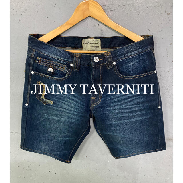 TAVERNITI SO JEANS(タヴァニティソージーンズ)の未使用！タグ付き！JIMMY TAVERNITI デニムショートパンツ！ メンズのパンツ(ショートパンツ)の商品写真