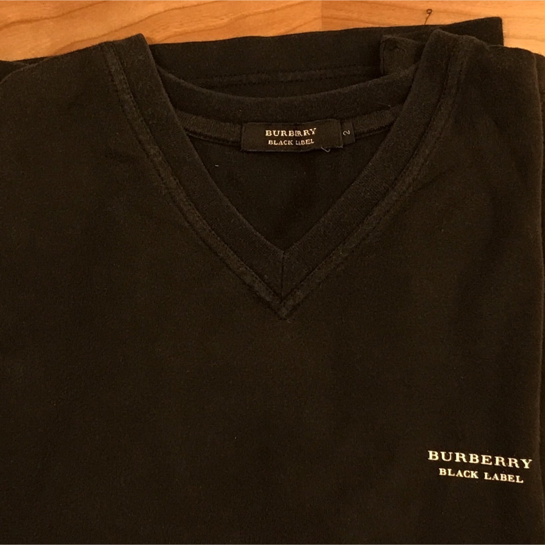 BURBERRY BLACK LABEL(バーバリーブラックレーベル)の三陽商会 バーバリー Burberry 半袖シャツ メンズ シャツ ロゴ ホース メンズのトップス(Tシャツ/カットソー(半袖/袖なし))の商品写真