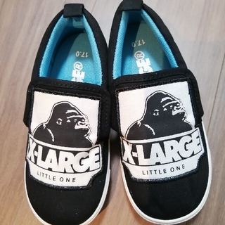 エクストララージ(XLARGE)のXLARGE kids スリッポン15cm(スリッポン)