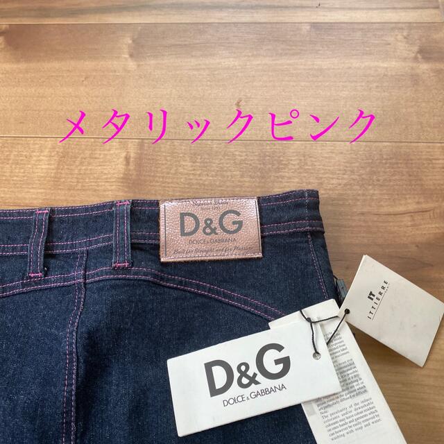 DOLCE&GABBANA(ドルチェアンドガッバーナ)の[💐新品:未使用:タグ付き　Ｄ＆Ｇ デニムスカート💐] レディースのスカート(ひざ丈スカート)の商品写真