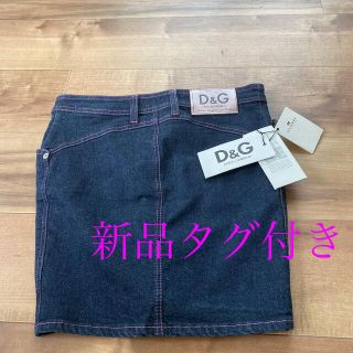 ドルチェアンドガッバーナ(DOLCE&GABBANA)の[💐新品:未使用:タグ付き　Ｄ＆Ｇ デニムスカート💐](ひざ丈スカート)