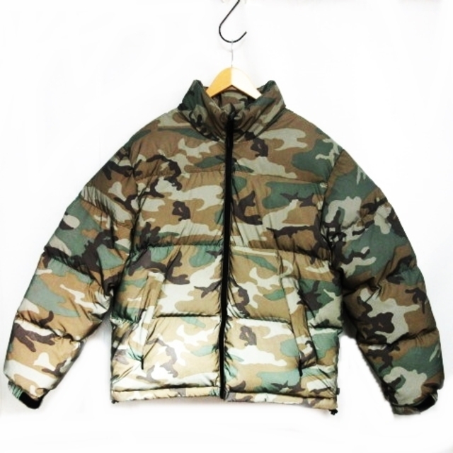 67cm着丈シュプリーム Reflective Camo Down Jacket ダウン L