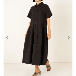 定価31900円❤️新品タグ付 ルシェルブルー シャツドレス ワンピース