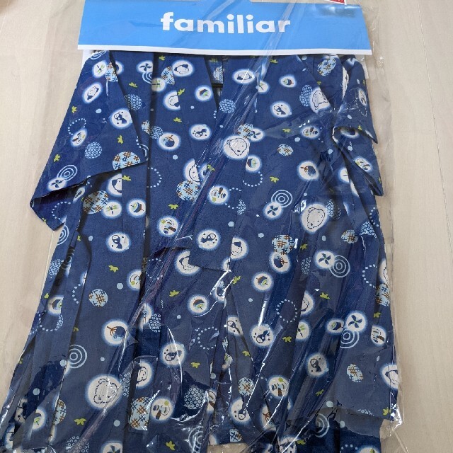 familiar(ファミリア)の新品ファミリア　甚平110 キッズ/ベビー/マタニティのキッズ服男の子用(90cm~)(甚平/浴衣)の商品写真