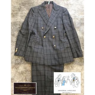 スーツカンパニー(THE SUIT COMPANY)のUNIVERSAL LANGUAGE CANONICO オーダーダブルスーツ (セットアップ)